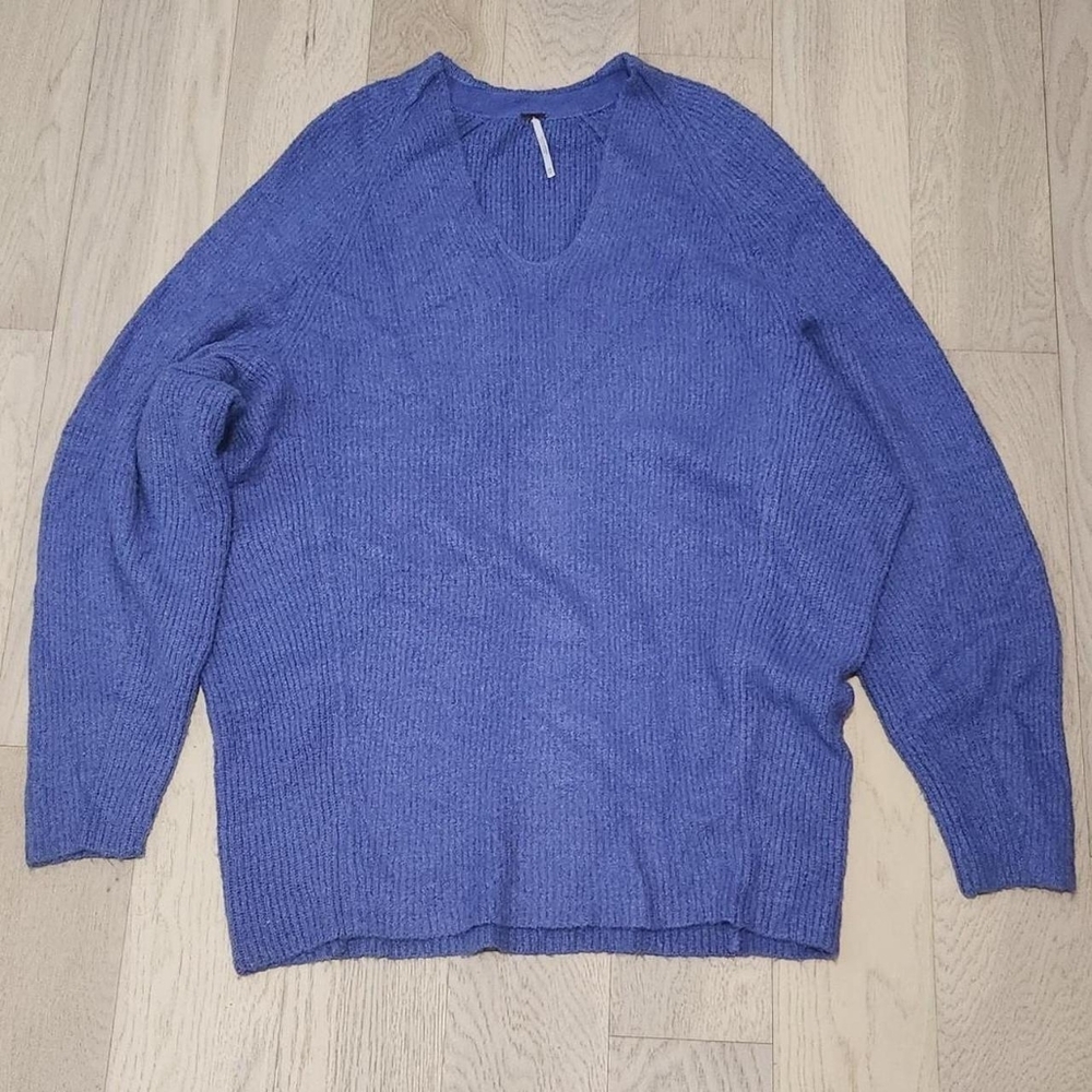 Free People Blue Sweater